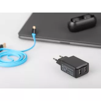 AVACOM HomeNOW 2 omrežni polnilec 5V 3, 4A 17W z dvema izhodoma USB-A