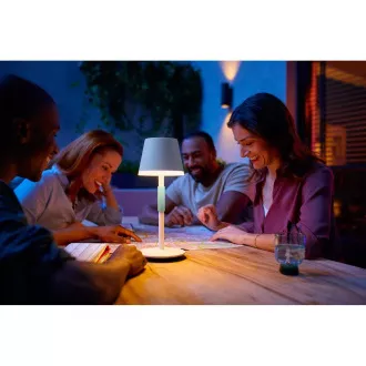 Prenosna namizna svetilka Philips Hue Go bela Prenosna namizna svetilka Philips Hue Go bela