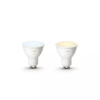 PHILIPS Hue White Ambiance, 2x žarnica 4, 2W GU10 PHILIPS Hue White Ambiance, 2x žarnica 4, 2W GU10