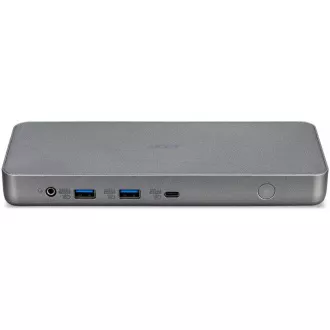 ACER USB Type-C Dock II D501 - 1xUSB-C (Up Stream to NB), 2xUSB-A 3.1 Gen2, 4xUSB-A 3.1 Gen1, 1xDP 1.4/HDMI 2.0, 1xRJ45