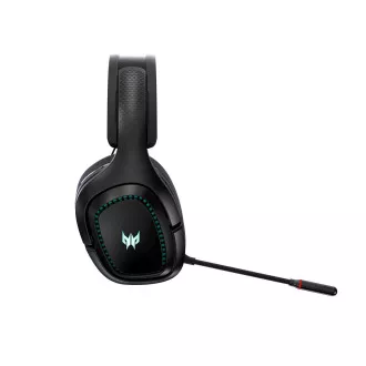 ACER Predator Galea 550 - brezžične igralne slušalke BT 2.4RF; 50 mm neodimski pretvorniki; snemljiv mikrofon; prosto