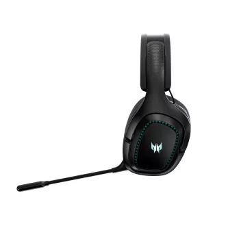 ACER Predator Galea 550 - brezžične igralne slušalke BT 2.4RF; 50 mm neodimski pretvorniki; snemljiv mikrofon; prosto