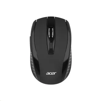 ACER Miška, Brezžična miška MX202 Black - RF 2,4 GHz ključ, DPI 1000/1200/1600, 6 gumbov
