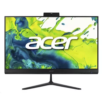 ACER PC AiO Aspire C24-2G, iCore 5 120U, 23,8" FHD, 8 GB, 512 GB SSD, UHD, W11, črna