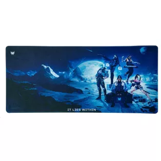 ACER Predator Gaming podloga za miško XXL, podloga za miško in tipkovnico, spodnja nedrseča gumijasta plast