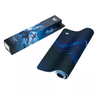 ACER Predator Gaming podloga za miško XXL, podloga za miško in tipkovnico, spodnja nedrseča gumijasta plast