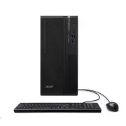 ACER PC Veriton VS2720G, i5-14400, 8GB DDR5, 512GB M.2 SSD, Wifi, DVD±RW, USB KB miška, W11P, 300W, črna