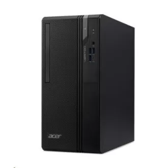 ACER PC Veriton VS2720G, i5-14400, 8GB DDR5, 512GB M.2 SSD, Wifi, DVD±RW, USB KB miška, W11P, 300W, črna