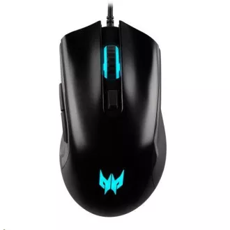 ACER Predator Cestus 333 žična miška, 5 ravni DPI, 1ms, 400 IPS, 20 milijonov klikov, USB 2.0, črna
