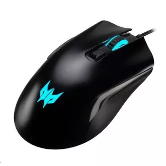 ACER Predator Cestus 333 žična miška, 5 ravni DPI, 1ms, 400 IPS, 20 milijonov klikov, USB 2.0, črna