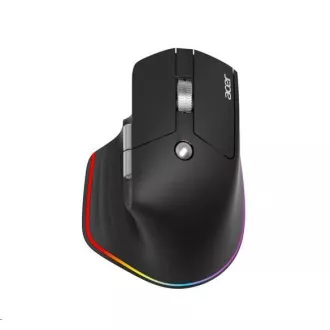 ACER brezžična miška Easy Fit Mouse, ergonomska, 4000 dpi, 6 gumbov, RGB, doseg 10 m, USB-C, BT, črna ACER brezžična miška Easy Fit Mouse, ergonomska, 4000 dpi, 6 gumbov, RGB, doseg 10 m, USB-C, BT, črna