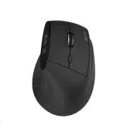 ACER Brezžična navpična miška Smart Fit, 8000 dpi, 10 gumbov, RGB, doseg 10 m, BT, USB, življenjska doba baterije 120 h, črna