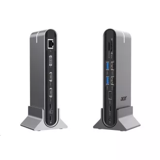ACER 15in1 USB Type-C Universal Mini-dock: Gostiteljski vmesnik: USB-C, 2x USB-A 2.0, 1x USB-A 3.2 Gen2, 1x USB-A 3.2 Gen1, 1