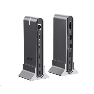 ACER 15in1 USB Type-C Universal Mini-dock: Gostiteljski vmesnik: USB-C, 2x USB-A 2.0, 1x USB-A 3.2 Gen2, 1x USB-A 3.2 Gen1, 1