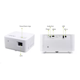 Projektor ACER PD1500 DLP 1080p 1500 Lm 50, 000:1 EMEA 3.0Kg EURO napajalni kabel HDMI s kovčkom za prenašanje
