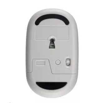 ACER Brezžična miška z mehurčki, RF2.4G, 1600 dpi, bela