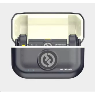 Hollyland Lark M2 USB-C - Brezžični lavalier mikrofon s priključkom USB-C (Duo, Shine Charcoal)