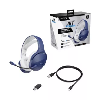 HyperX Cloud Jet Dual Wireless Gaming Headset, modre barve