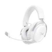 HyperX Cloud III S brezžične bele gaming slušalke