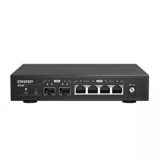 Stikalo QNAP QSW-2104-2S (4x2, 5GbE, 2xSFP , brez ventilatorja) Stikalo QNAP QSW-2104-2S (4x2, 5GbE, 2xSFP , brez ventilatorja)