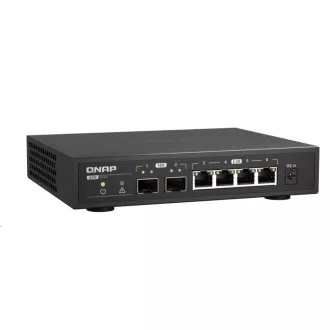 Stikalo QNAP QSW-2104-2S (4x2, 5GbE, 2xSFP , brez ventilatorja) Stikalo QNAP QSW-2104-2S (4x2, 5GbE, 2xSFP , brez ventilatorja)