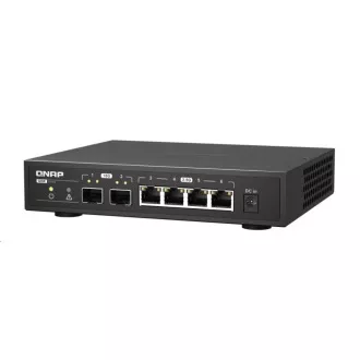 Stikalo QNAP QSW-2104-2S (4x2, 5GbE, 2xSFP , brez ventilatorja) Stikalo QNAP QSW-2104-2S (4x2, 5GbE, 2xSFP , brez ventilatorja)