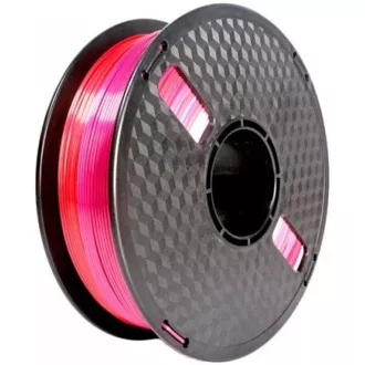 GEMBIRD Navoj za tiskanje (filament) PLA, 1, 75 mm, 1 kg, svilena mavrica, rdeča/vijolična