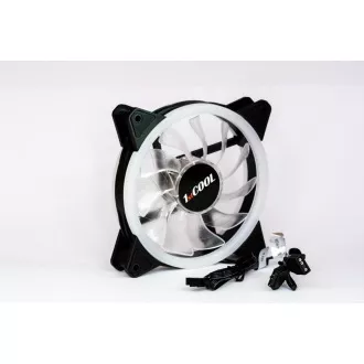 1stCOOL KIT AURA EVO CRYSTAL ARGB 3x Crystal White ventilator ARGB Nano krmilnik 1stCOOL KIT AURA EVO CRYSTAL ARGB 3x Crystal White ventilator ARGB Nano krmilnik