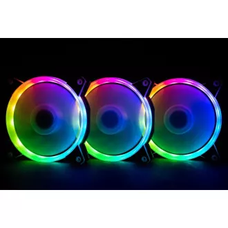 1stCOOL KIT AURA EVO CRYSTAL ARGB 3x Crystal White ventilator ARGB Nano krmilnik 1stCOOL KIT AURA EVO CRYSTAL ARGB 3x Crystal White ventilator ARGB Nano krmilnik