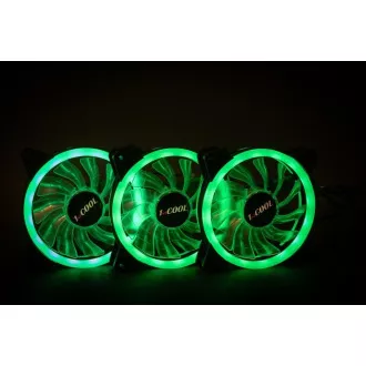 1stCOOL KIT AURA EVO CRYSTAL ARGB 3x Crystal White ventilator ARGB Nano krmilnik 1stCOOL KIT AURA EVO CRYSTAL ARGB 3x Crystal White ventilator ARGB Nano krmilnik