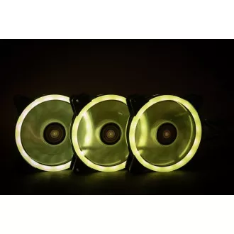 1stCOOL KIT AURA EVO CRYSTAL ARGB 3x Crystal White ventilator ARGB Nano krmilnik 1stCOOL KIT AURA EVO CRYSTAL ARGB 3x Crystal White ventilator ARGB Nano krmilnik
