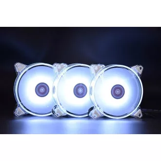 1stCOOL KIT AURA EVO CRYSTAL ARGB 3x Crystal White ventilator ARGB Nano krmilnik 1stCOOL KIT AURA EVO CRYSTAL ARGB 3x Crystal White ventilator ARGB Nano krmilnik