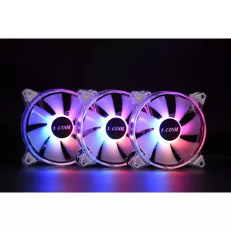 1stCOOL KIT AURA EVO CRYSTAL ARGB 3x Crystal White ventilator ARGB Nano krmilnik 1stCOOL KIT AURA EVO CRYSTAL ARGB 3x Crystal White ventilator ARGB Nano krmilnik