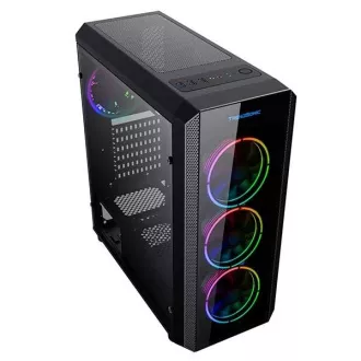 VeinX ohišje Mars MAR01A Mid Tower, brez napajalnika, 3xUSB, prozorna stranica, 4xARGB Ventilator 120mm, črno VeinX ohišje Mars MAR01A Mid Tower, brez napajalnika, 3xUSB, prozorna stranica, 4xARGB Ventilator 120mm, črno
