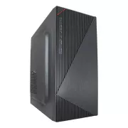 VeinX ohišje Crown CR18A Mid Tower, brez napajalnika, 1x USB3.0, 2x USB2.0, črno