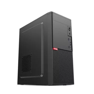 1stCOOL ohišje JAZZ 4, Mid tower, AU, 2xUSB 3.0, 2x USB 2.0, brez napajalnika, črno