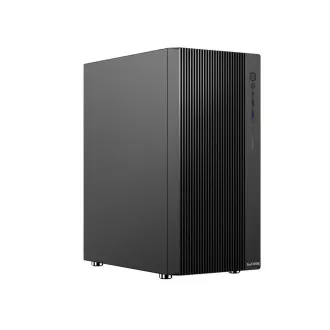 1stCOOL ohišje GAMER 4, Mid tower, AU, USB 3.0, USB-C, 2x120mm, brez napajalnika, črno