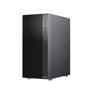 1stCOOL ohišje GAMER 4, Mid tower, AU, USB 3.0, USB-C, 2x120mm, prozorna stranska plošča, brez napajalnika, črno