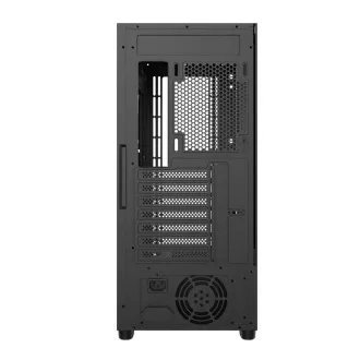 1stCOOL ohišje GAMER 5, Mid tower, AU, USB 3.0, USB-C, 2x 140 ARGB ventilator, 1x 120 ARGB ventilator, brez napajalnika, črno