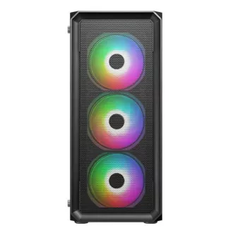 VeinX ohišje HERMES MESH Mid Tower, ATX, 1xUSB 3.0, 2xUSB 2.0, 4x ARGB ventilator, ARGB krmilnik, črno VeinX ohišje HERMES MESH Mid Tower, ATX, 1xUSB 3.0, 2xUSB 2.0, 4x ARGB ventilator, ARGB krmilnik, črno
