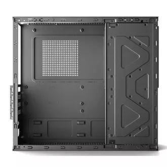 1stCOOL COMPACT 2, Micro Tower, AU, USB 3.0, USB-C, CR, 1x 60mm ventilator, črna