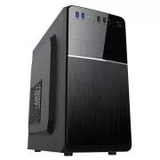 VeinX ohišje Chant CH25M Micro Tower, brez napajalnika, 1x USB-C, 2x USB3.0, 1x USB2.0, črno