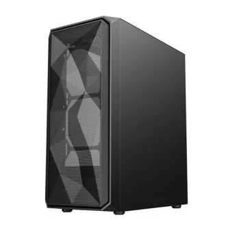 VeinX ohišje ME19A Mid Tower, brez napajalnika, 1x USB3.0, 1x USB2.0, 4x 120mm ventilator ARGB, 1x krmilnik ARGB, črno VeinX ohišje ME19A Mid Tower, brez napajalnika, 1x USB3.0, 1x USB2.0, 4x 120mm ventilator ARGB, 1x krmilnik ARGB, črno