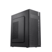 VeinX ohišje ID02A Mid Tower, brez napajalnika, 1x USB3.0, 2x USB2.0, črno