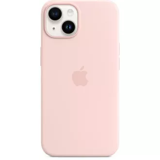 APPLE iPhone 14 silikonski ovitek z MagSafe - kredno roza