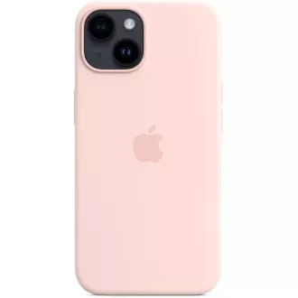 APPLE iPhone 14 silikonski ovitek z MagSafe - kredno roza