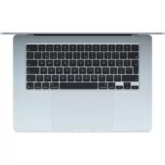 Apple MacBook Air 15'' M4 z 10-jedrnim procesorjem in 10-jedrnim grafičnim procesorjem, 16 GB, 512 GB SSD - Nebo modra