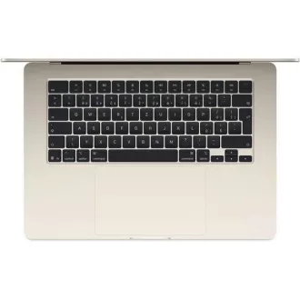 Apple MacBook Air 15'' M4 z 10-jedrnim procesorjem in 10-jedrnim grafičnim procesorjem, 16 GB, 512 GB SSD - Starlight