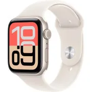 Apple Watch SE 3 GPS   Cellular 44mm aluminijasto ohišje Starlight s športnim trakom Starlight - S/M