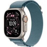 Apple Watch Ultra 3 GPS   Cellular 49 mm ohišje iz naravnega titana s svetlo modro alpsko zanko - Veliko